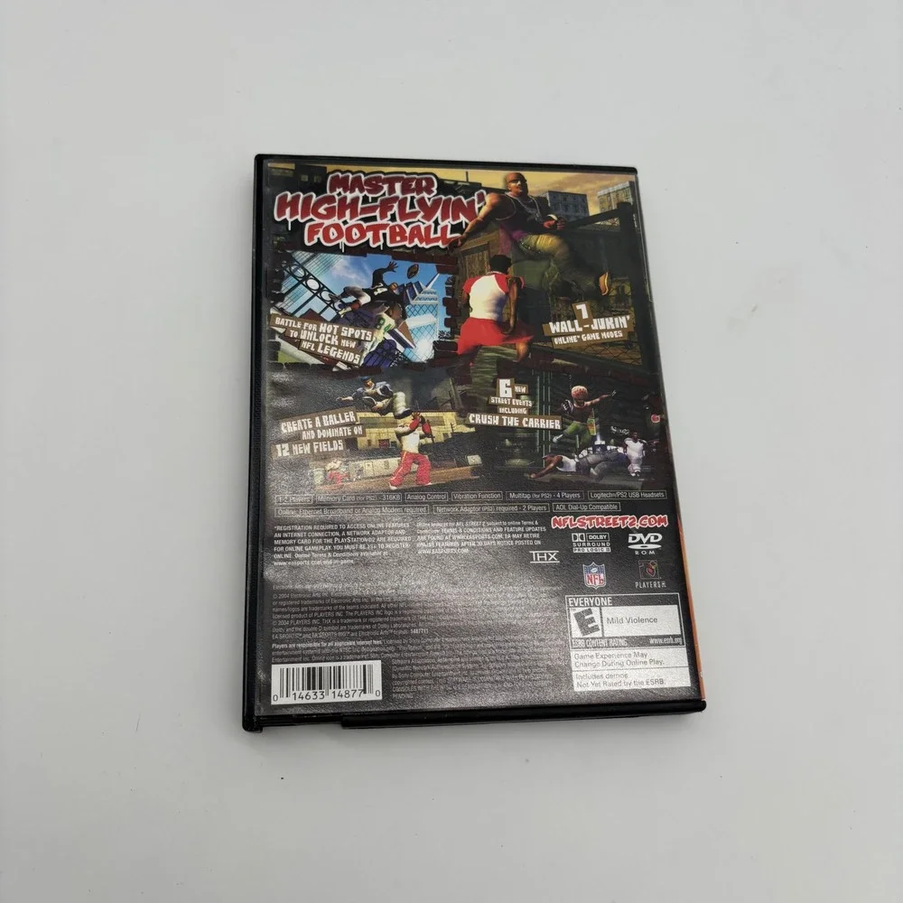 NFL Street 2 Sony PlayStation 2 PS2 EA Sports BIG 2004 Complete‎ CIB NTSC-U/C